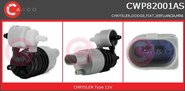 Pompka spryskiwacza CASCO CWP82001AS