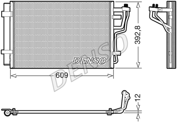Skraplacz klimatyzacji DENSO DCN41013