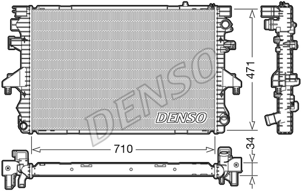 Chłodnica DENSO DRM32040