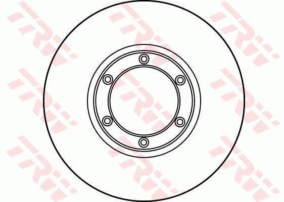 Tarcza hamulcowa TRW DF3049