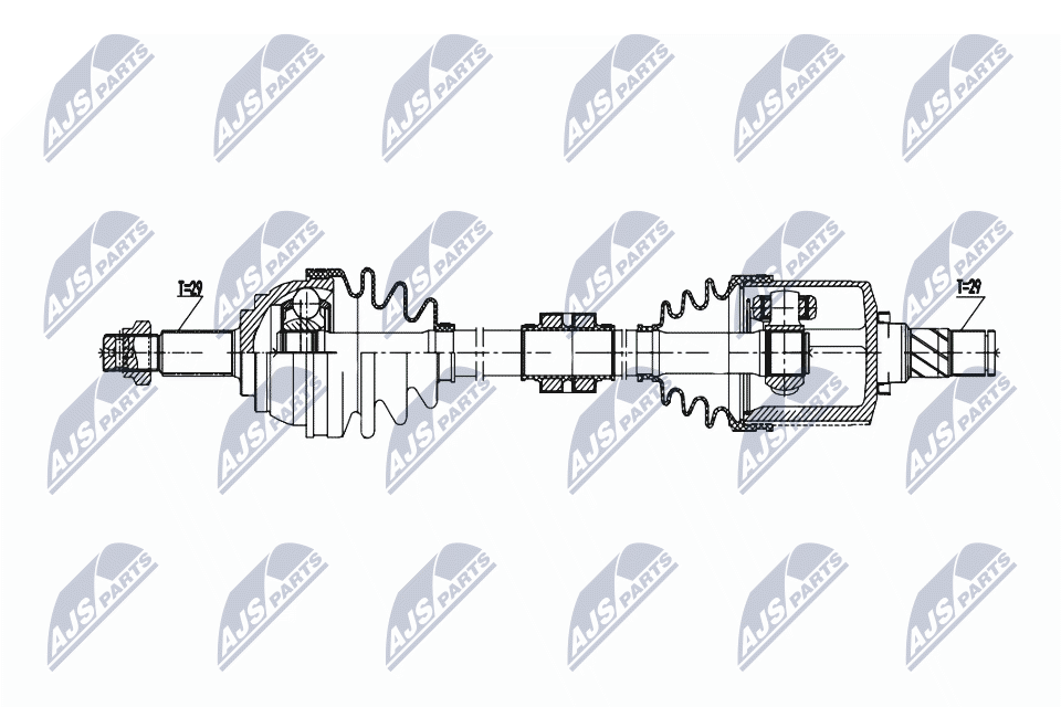 Wał napędowy NTY NPW-NS-169