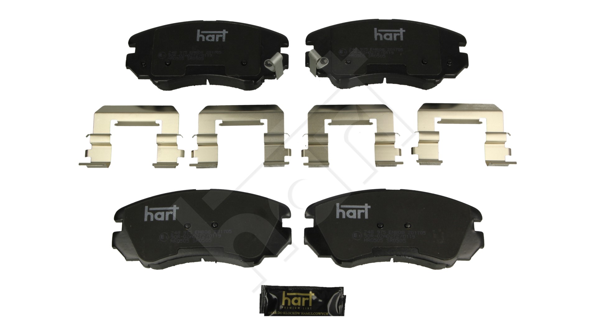 Klocki hamulcowe HART 248 975