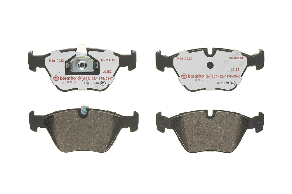 Klocki hamulcowe BREMBO P 06 043X