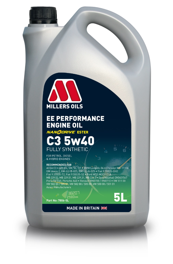 Olej silnikowy Millers Oils EE Performance 5 l 5W-40
