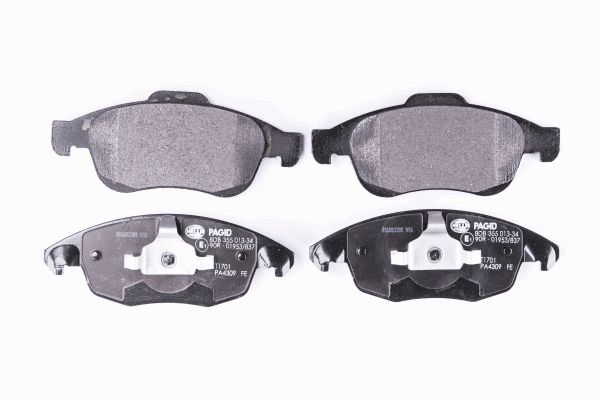 Klocki hamulcowe HELLA 8DB 355 013-341