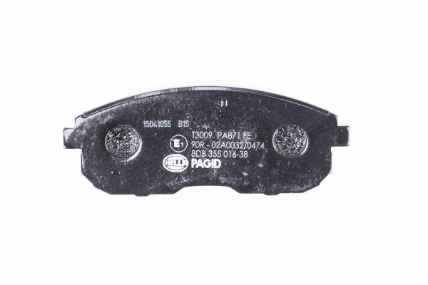 Klocki hamulcowe HELLA 8DB 355 016-381