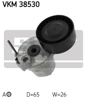 Rolka napinacza paska osprzętu SKF VKM 38530