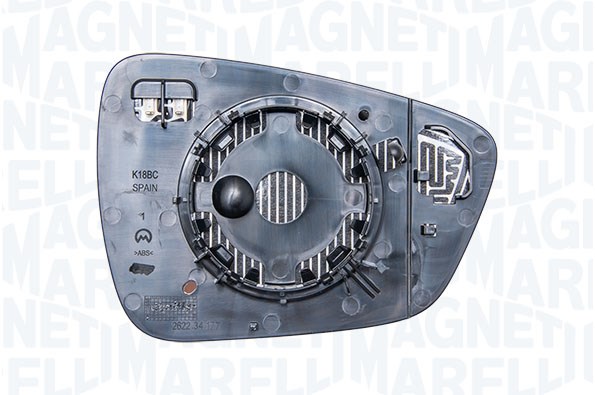 Szkło lusterka, lusterko zewnętrzne MAGNETI MARELLI 182201551100
