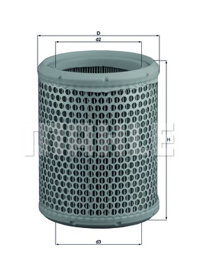 Filtr powietrza KNECHT LX 384