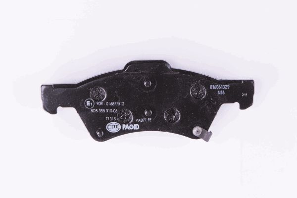 Klocki hamulcowe HELLA 8DB 355 010-061
