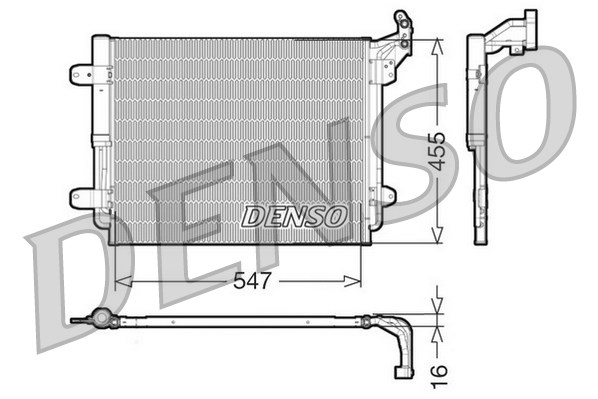 Skraplacz klimatyzacji DENSO DCN32062