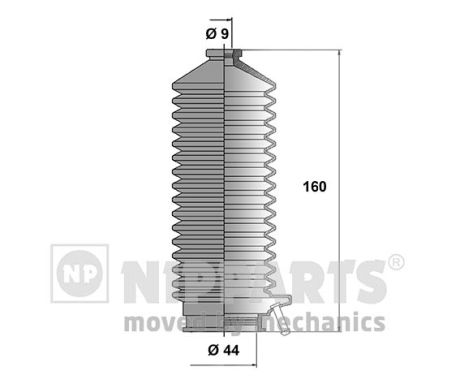 Osłona drążka kierowniczego NIPPARTS J2842007