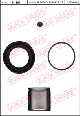 Zestaw naprawczy zacisku hamulcowego QUICK BRAKE 114-5011