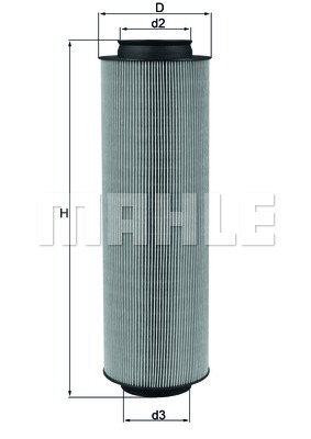Filtr powietrza KNECHT LX 791