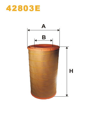 Filtr powietrza WIX FILTERS 42803E