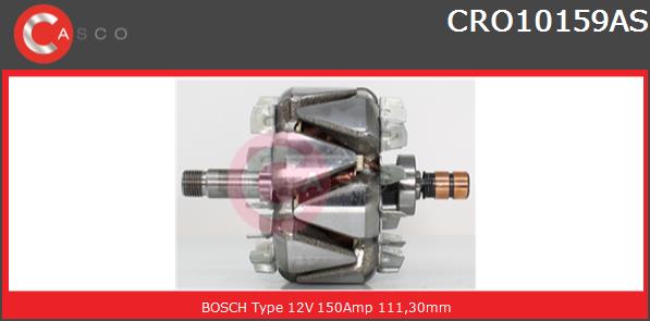 Wirnik alternatora CASCO CRO10159AS