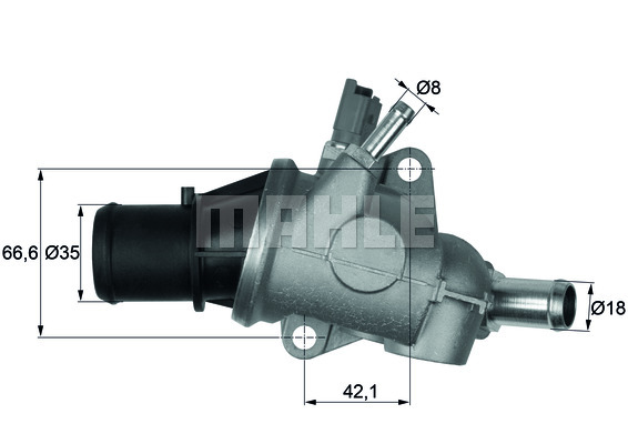Termostat BEHR TI 167 88