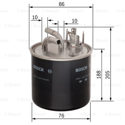 Filtr paliwa BOSCH 0 450 906 459