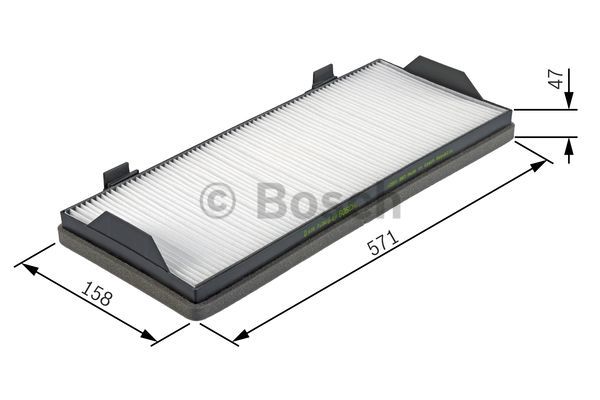 Filtr kabinowy BOSCH 1 987 431 156