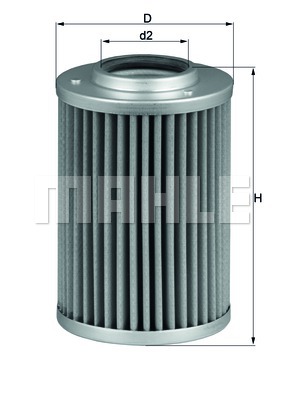 Filtr automatycznej skrzyni biegów MAHLE HX 40