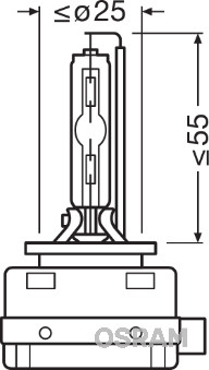 Żarówka OSRAM 66140CLC