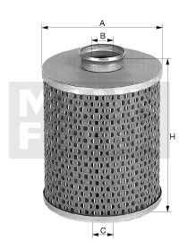 Filtr oleju MANN-FILTER H 1032