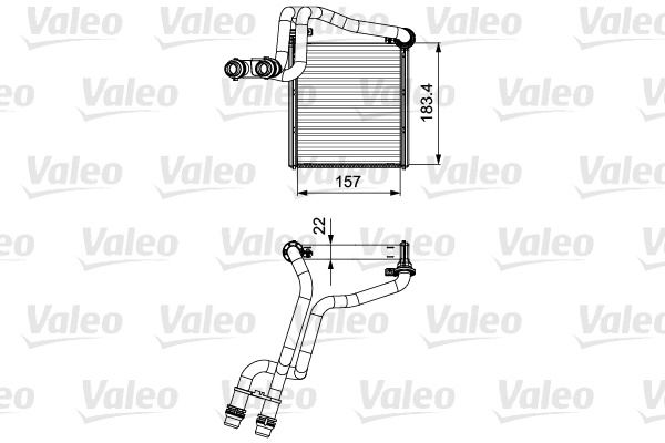 Nagrzewnica VALEO 811536
