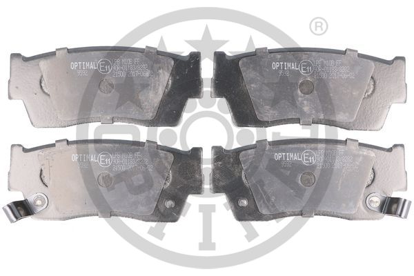Klocki hamulcowe OPTIMAL BP-09592