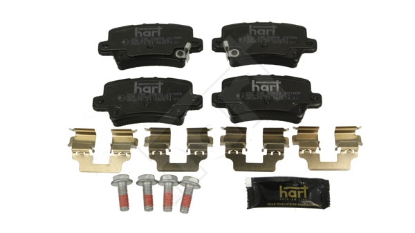 Klocki hamulcowe HART 252 296