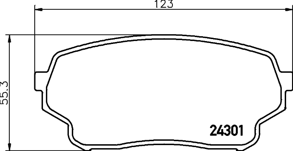 Klocki hamulcowe HELLA 8DB 355 006-941
