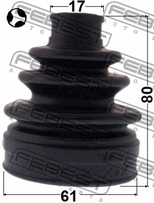 Osłona przegubu FEBEST 0215-T31RT