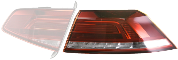Lampa tylna zespolona HELLA 2SD 011 881-051