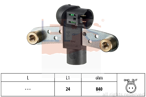 Czujnik położenia wału EPS 1.953.324