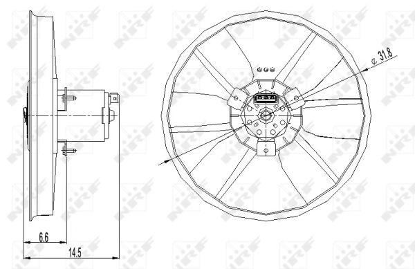 Wentylator NRF 47402