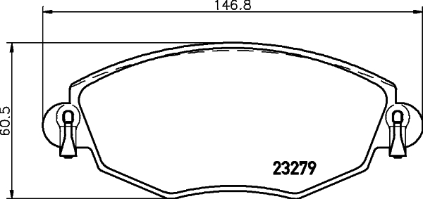 Klocki hamulcowe HELLA PAGID 8DB 355 009-071