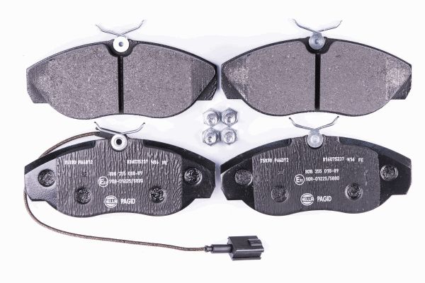 Klocki hamulcowe HELLA 8DB 355 018-891