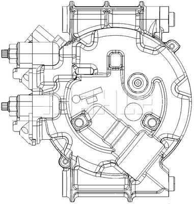 Kompresor klimatyzacji MAHLE ACP 1366 000P