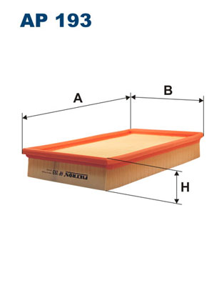 Filtr powietrza FILTRON AP193