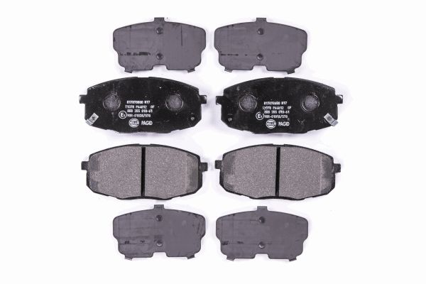 Klocki hamulcowe HELLA 8DB 355 010-611