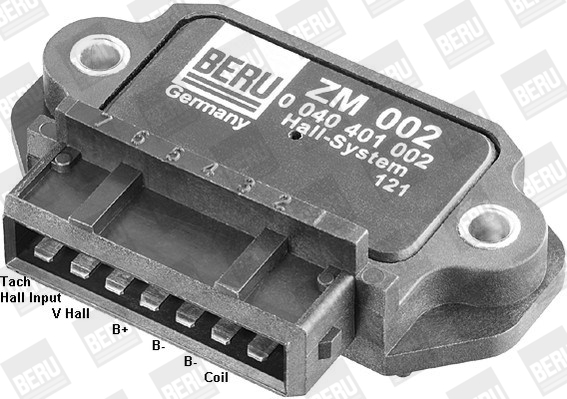 Moduł układu zapłonowego BERU ZM002