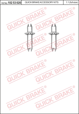 Nastawnik rozpieraka QUICK BRAKE 102 53 020