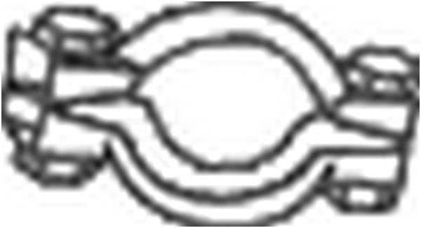 Obejma układu wydechowego BOSAL 254-355