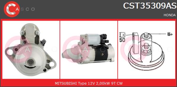 Rozrusznik CASCO CST35309AS
