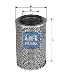 Filtr powietrza UFI 27.365.00