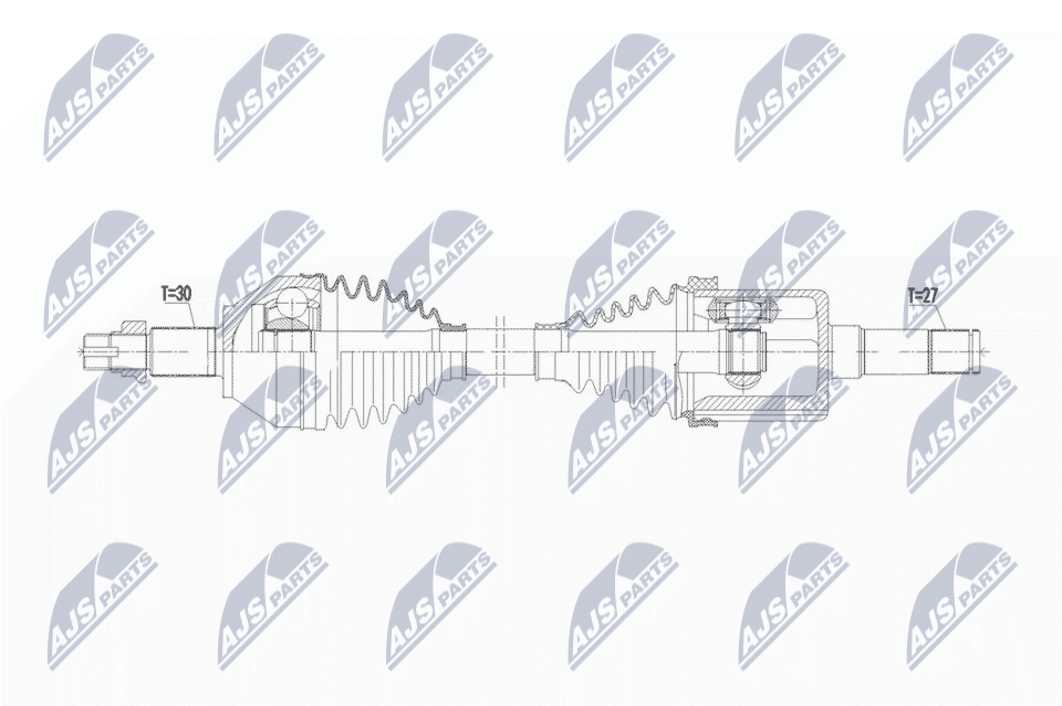 Wał napędowy NTY NPW-AR-020