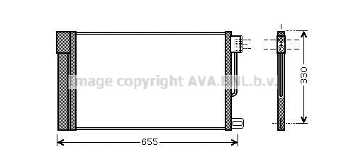 Skraplacz klimatyzacji AVA QUALITY COOLING FTA5314D