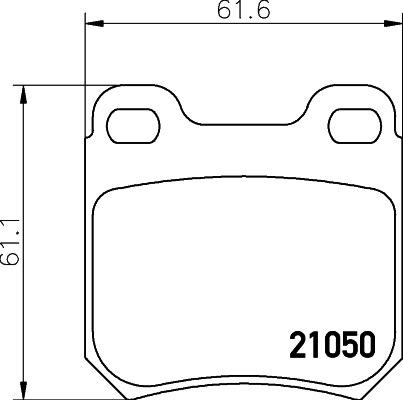 Klocki hamulcowe HELLA 8DB 355 007-381