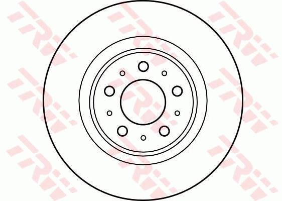 Tarcza hamulcowa TRW DF4233