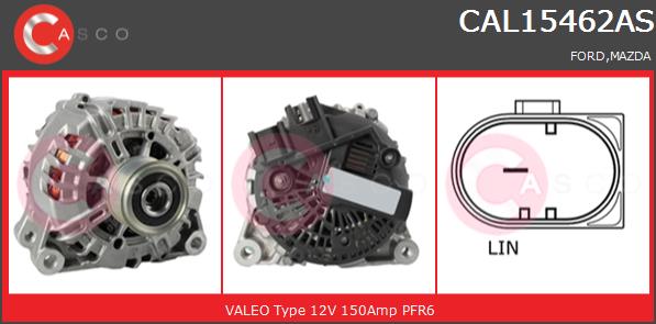 Alternator CASCO CAL15462AS