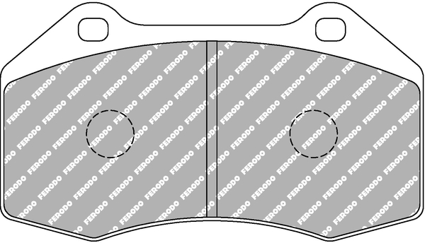 Klocki hamulcowe FERODO RACING FCP1667W